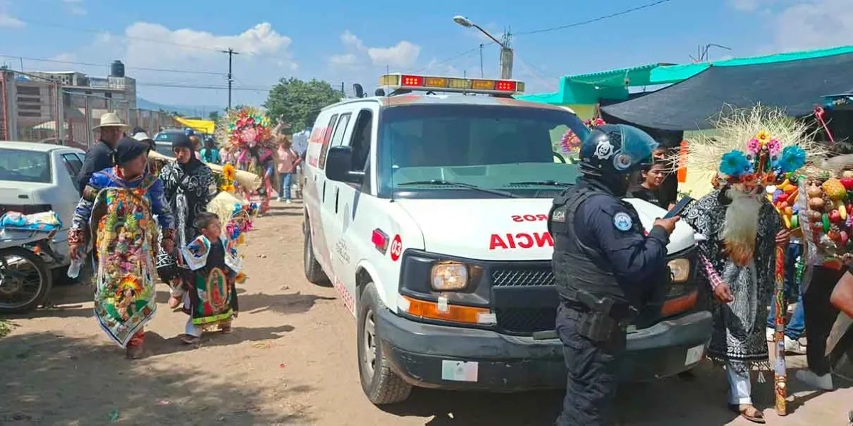 Riña y quemaduras opacan representación del 5 de mayo en comunidad de Texmelucan