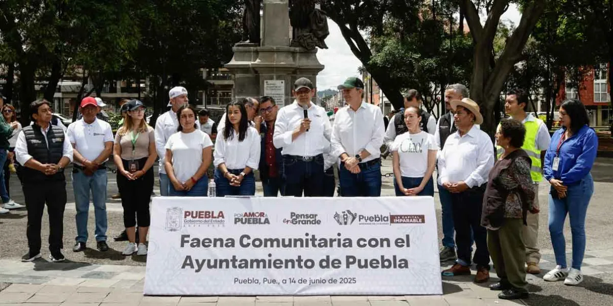 Faena Comunitaria 25 transforma Paseo Bravo y presenta escuelas de fútbol en Puebla