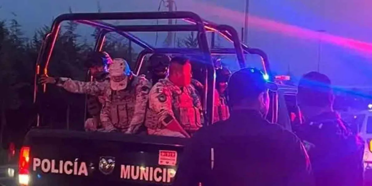 Fueron detenidos en Puebla elementos de la Guardia Nacional por proteger a criminales