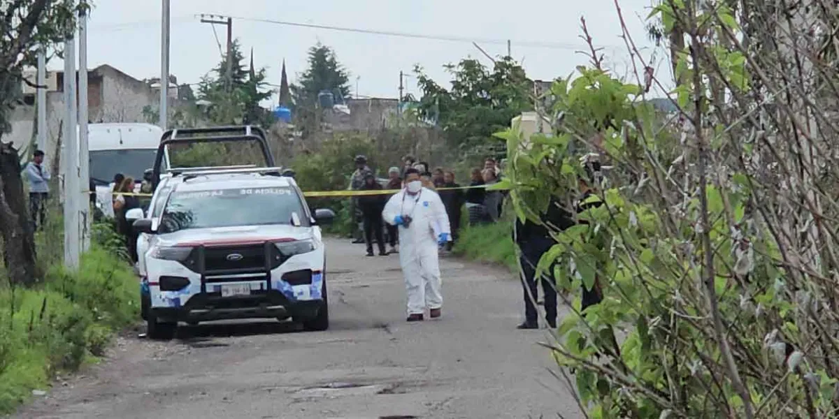 Hallan cadáver con huellas de tortura en canal de San Aparicio