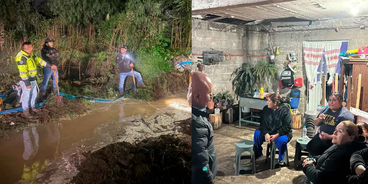 Autoridades de Texmelucan responden al desbordamiento del Atoyac en Tlanalapan
