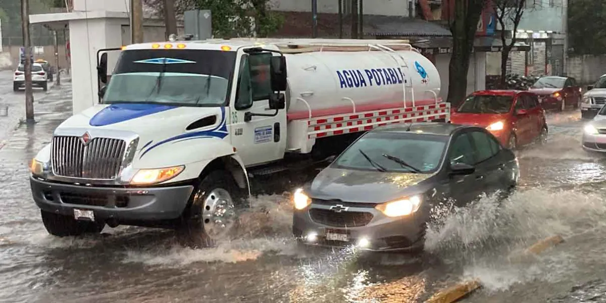 Domingo de lluvia en Puebla; y vienen las tormentas "Flossie" y "Barry"