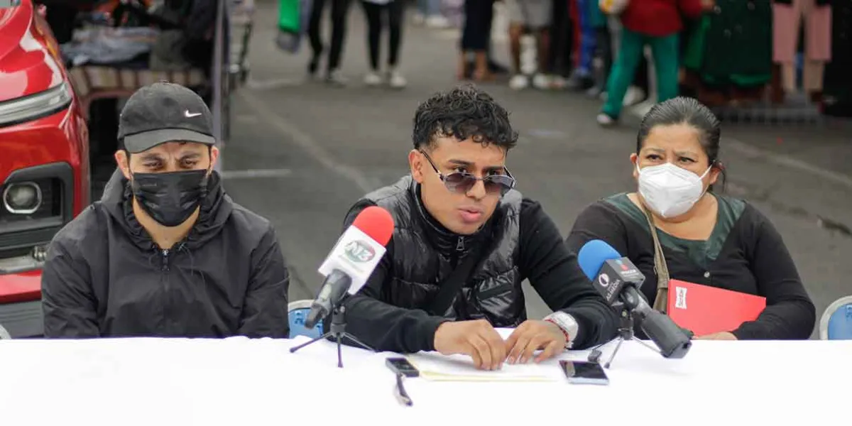 Tianguistas de Los Lavaderos en Puebla piden mayor seguridad y rechazan vínculos con delitos