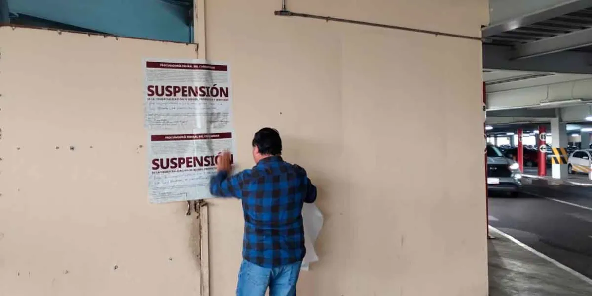 Por careros la Profeco clausuró autolavado en Angelópolis 