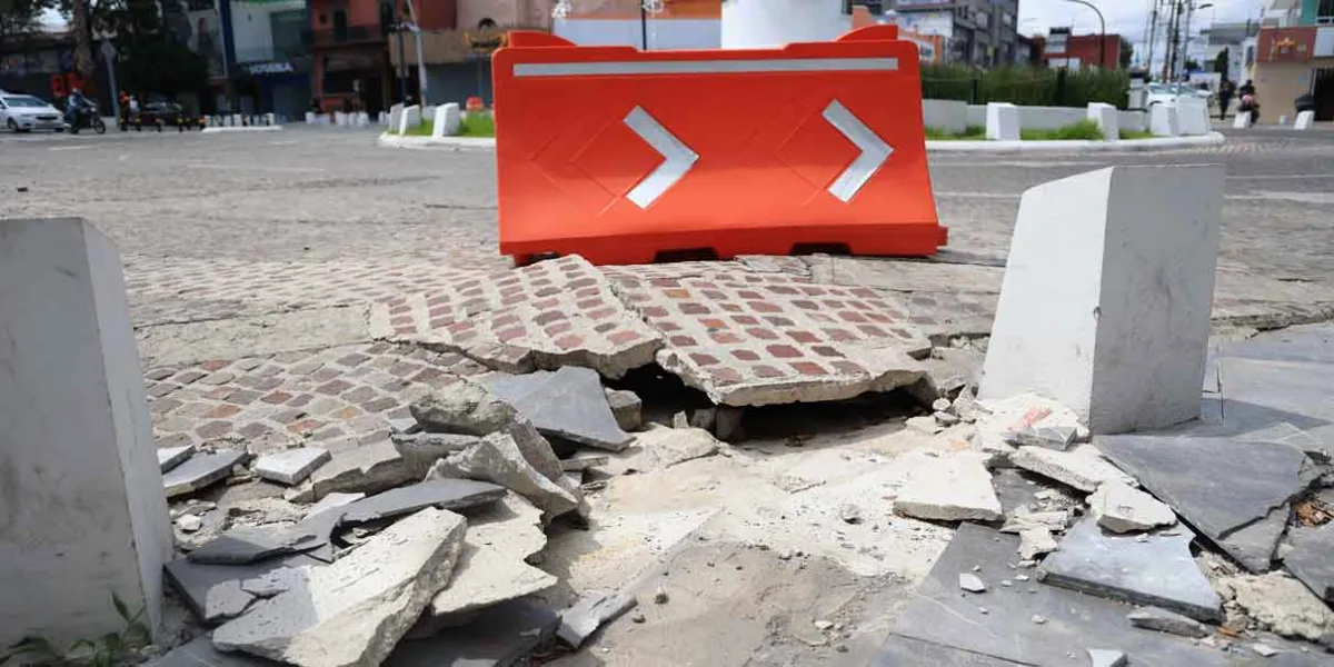 Colapsan obras millonarias en Puebla; investigarán daño al erario