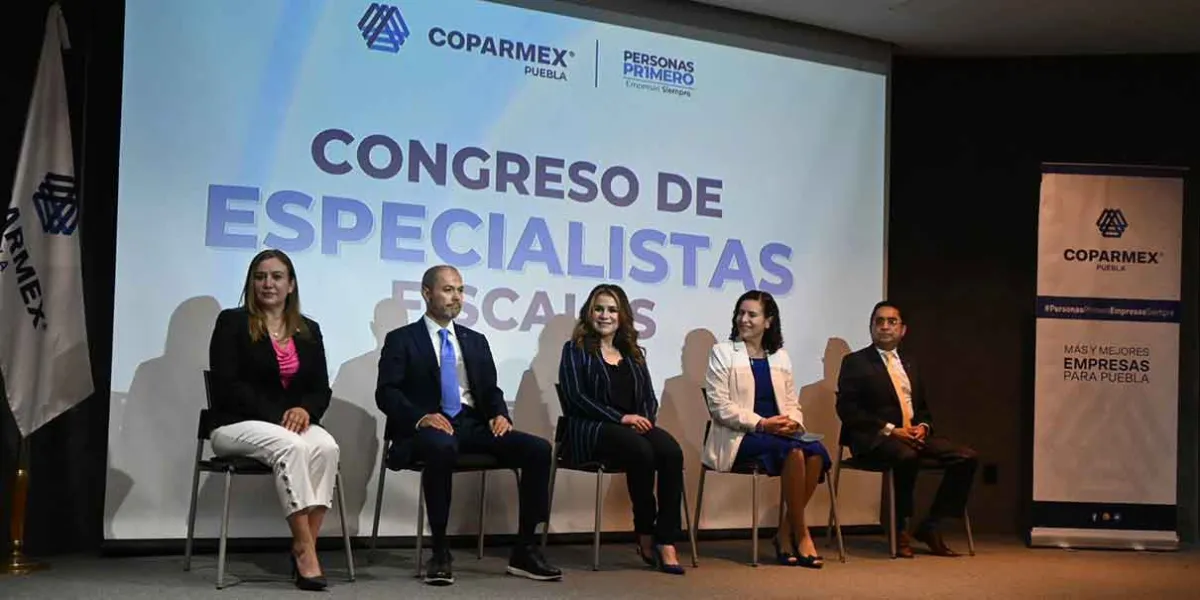 Congreso Fiscal 2025 de Coparmex reúne a más de 250 especialistas en Puebla