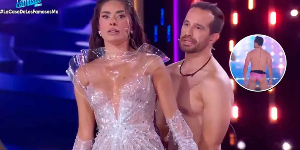El Guana impacta en su ingreso a La Casa de los Famosos México 2025 con una tanga rosa y revive a Mariana Echeverría
