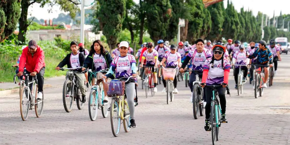 Promueven movilidad sustentable con la “3ra Rodada con Rumbo 2025” en San Andrés Cholula