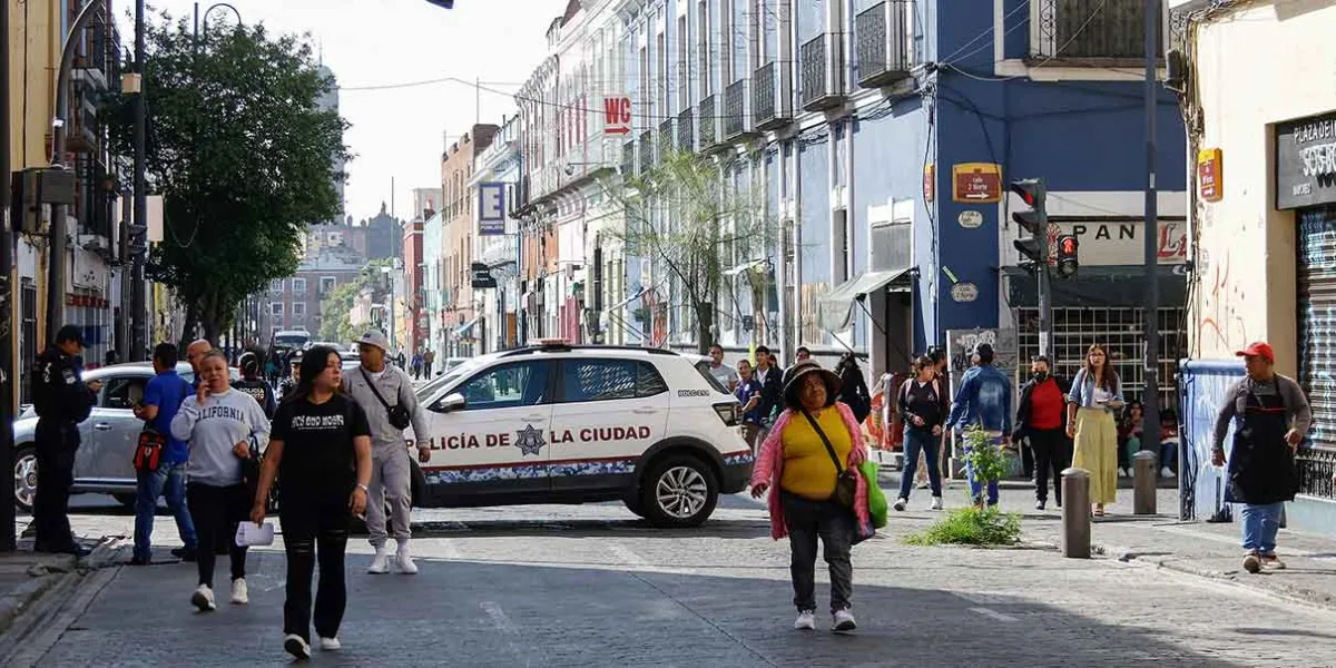 Coparmex Puebla respalda reordenamiento del Centro Histórico y pide sea permanente 