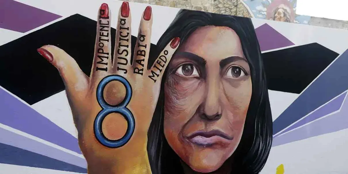 Por mantenimiento fue borrado el mural a las víctimas de violencia ácida