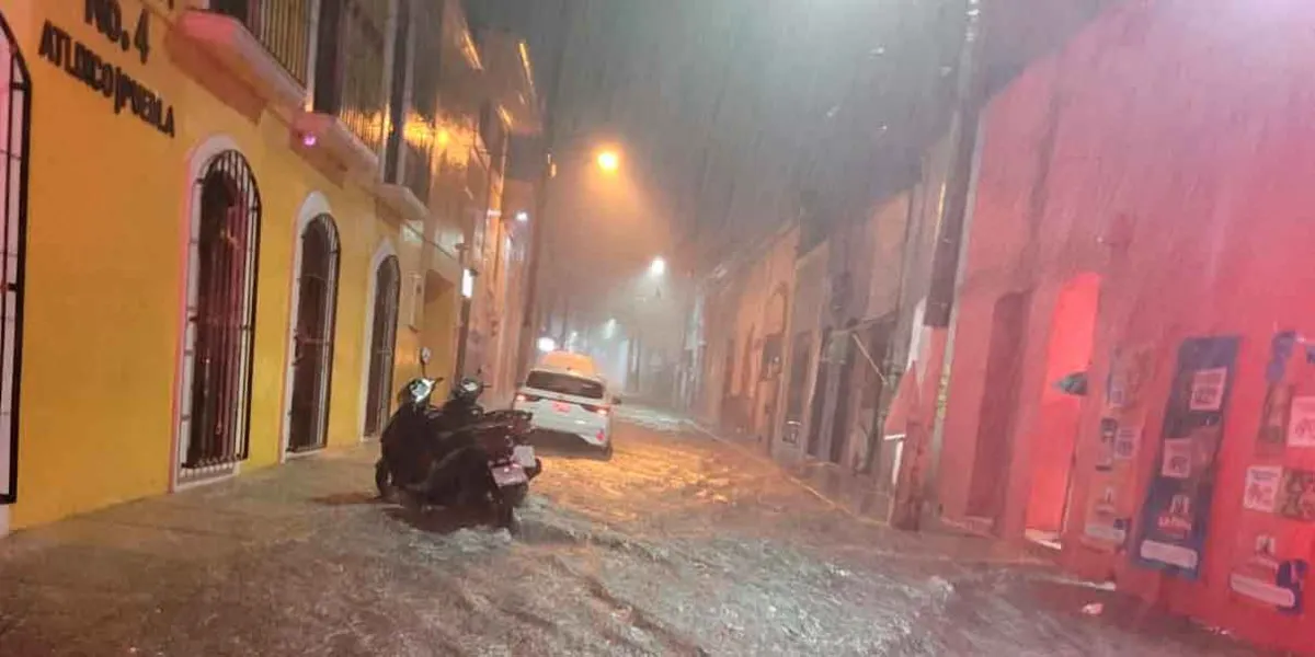 Activan protocolo de emergencia en Atlixco por fuertes inundaciones tras intensa lluvia