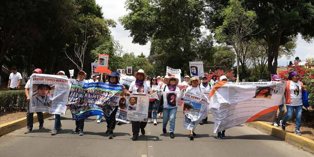 Colectivo Voz de los Desaparecidos marchará en Puebla el 30 de agosto por justicia