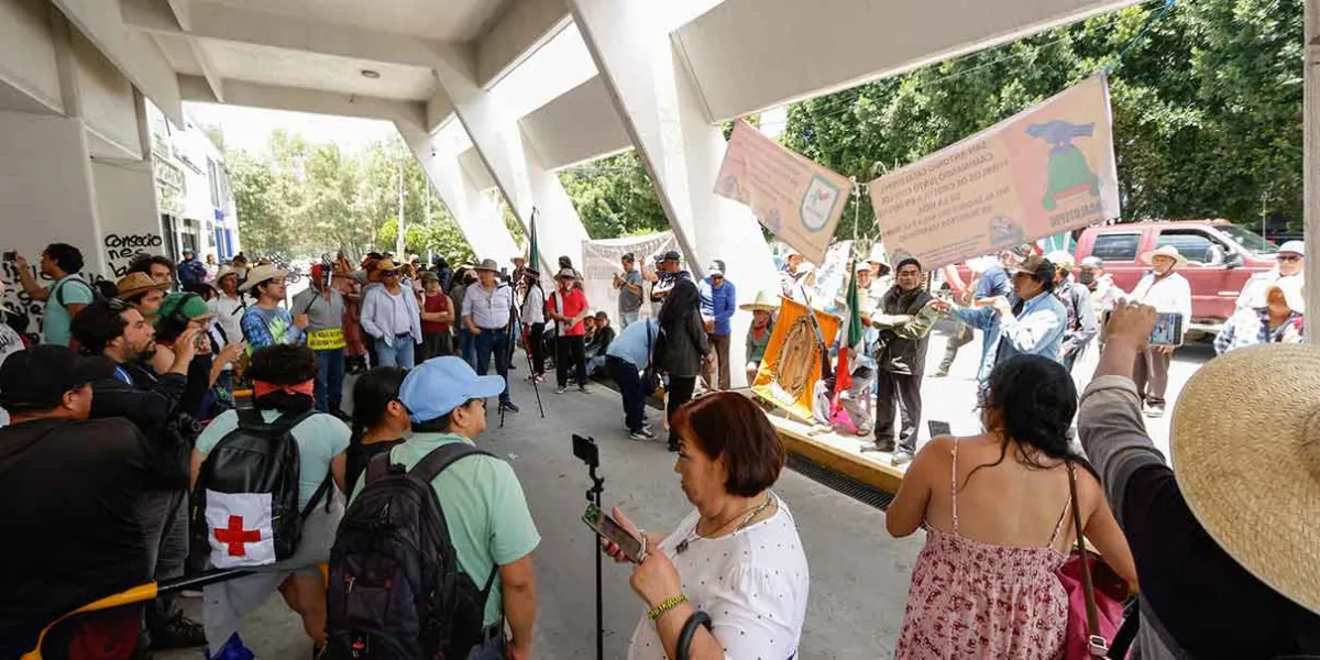 Puebla: Gobierno estatal desmiente a supuestos pueblos originarios en protesta contra CONAGUA