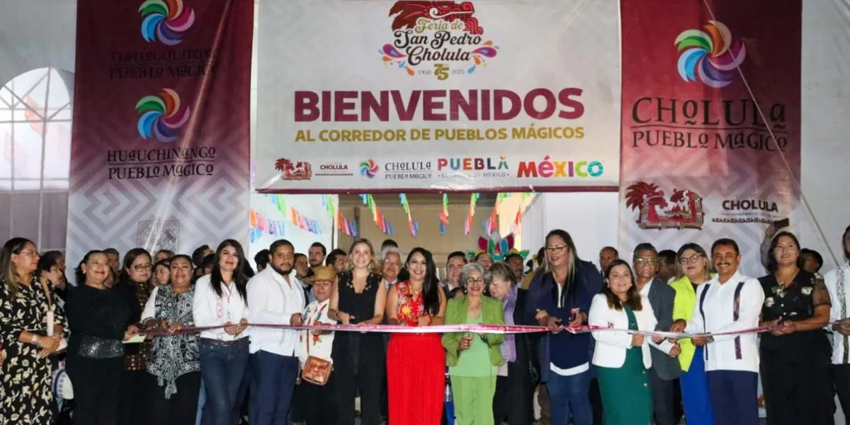 Cultura, música y gastronomía destacan en la Feria de San Pedro Cholula 2025