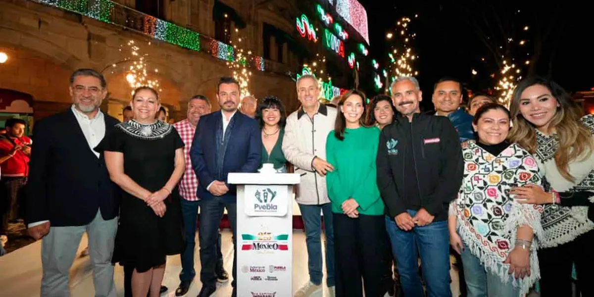 Puebla se ilumina con luces patrias 2025: tradición, unidad y orgullo nacional