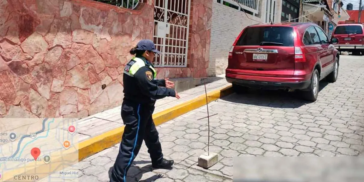 Huauchinango mantiene en orden las calles y retira “apartalugares”