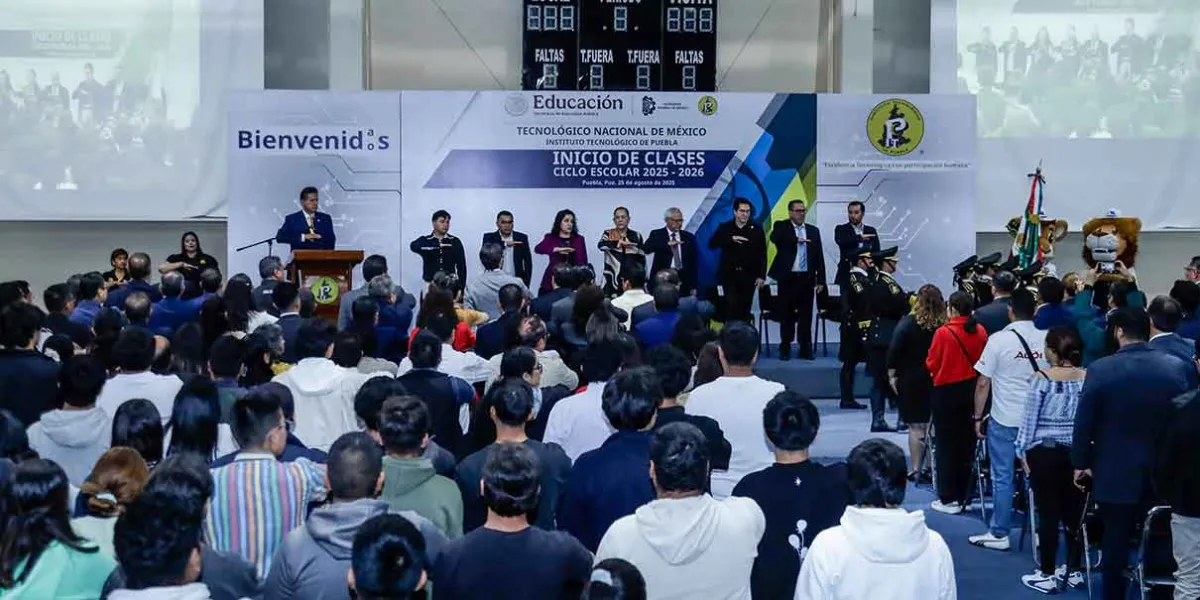 Instituto Tecnológico de Puebla inicia ciclo escolar 2025-2026 con impulso a Olinia
