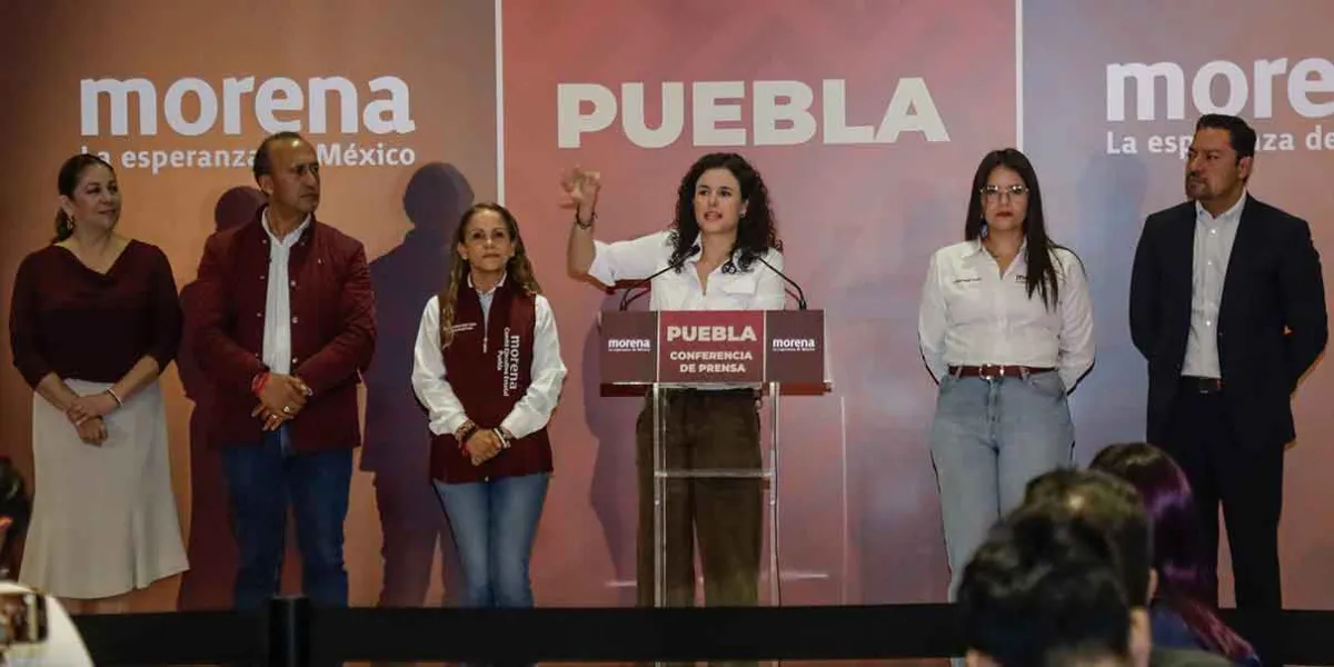 Luisa María Alcalde impulsa nueva estructura de Morena en Puebla