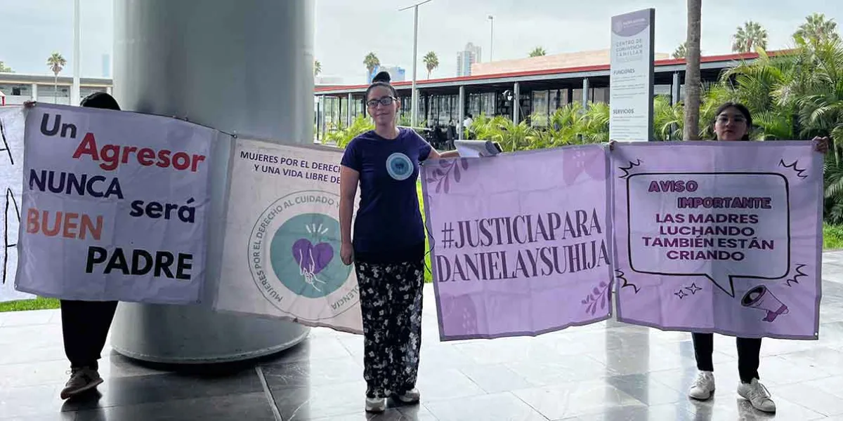 Madres exigen justicia para Daniela Flores en Puebla por omisión en caso de violencia vicaria