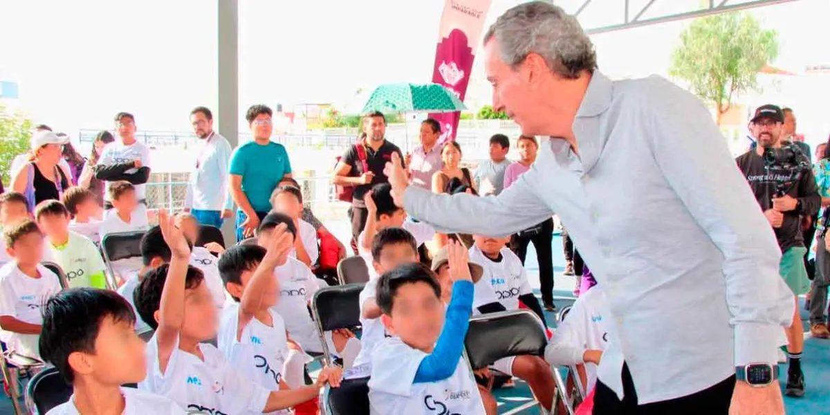 Pepe Chedraui, OPPO y UNESCO se unen a favor de la niñez y juventud de la capital poblana