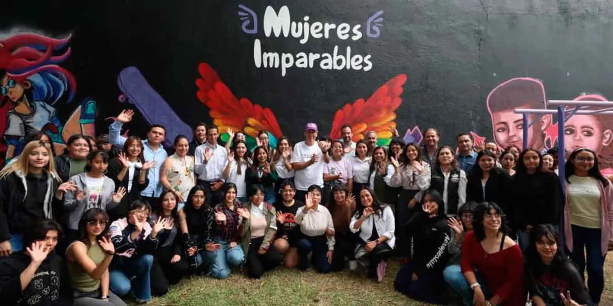 Pepe Chedraui impulsa jornada juvenil de mujeres con arte urbano para el rescate de espacios públicos