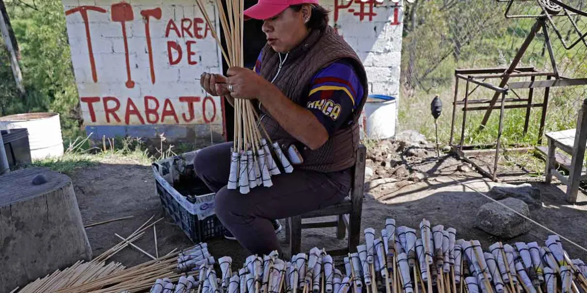 Polvorines siguen cobrando vidas. Ahora en  Santo Tomás Hueyotlipan