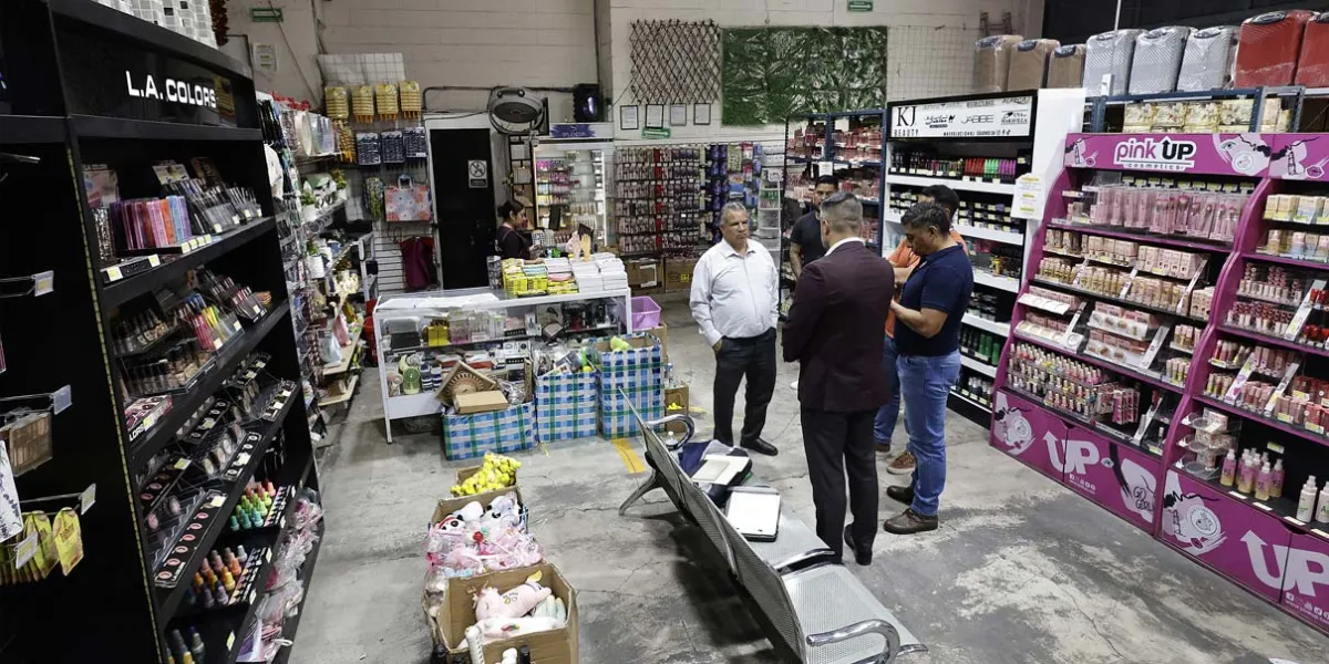 Operación Limpieza en Puebla asegura 73 mil productos y 855 millones para la industria
