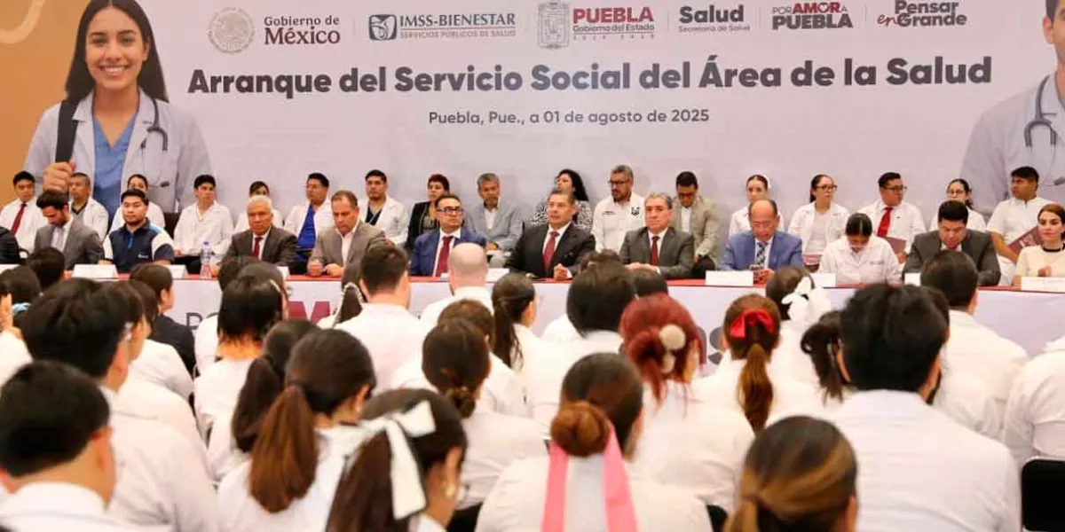 Aarranque oficial del Servicio Social del Sector Salud