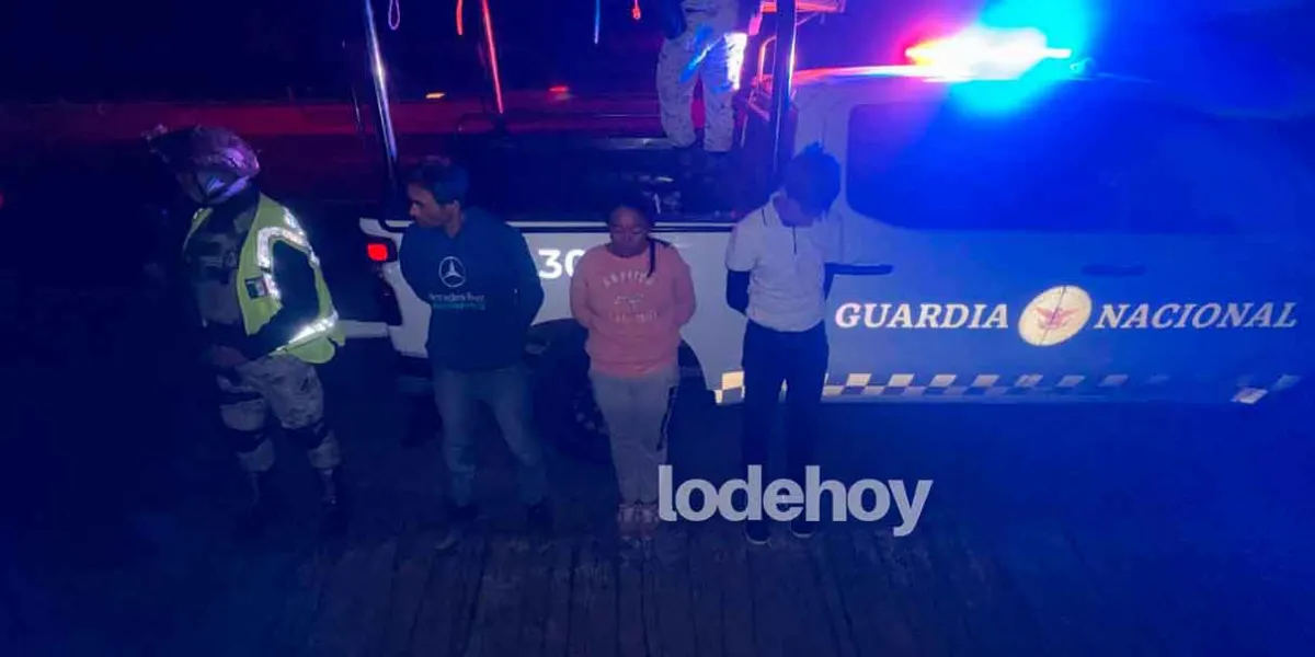 Guardia Nacional detiene a tres personas en Tlahuapan por obstruir la México-Puebla