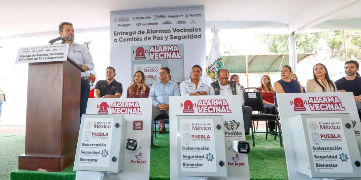 Vecinos de San Jerónimo Caleras recibieron 100 Alarmas Vecinales