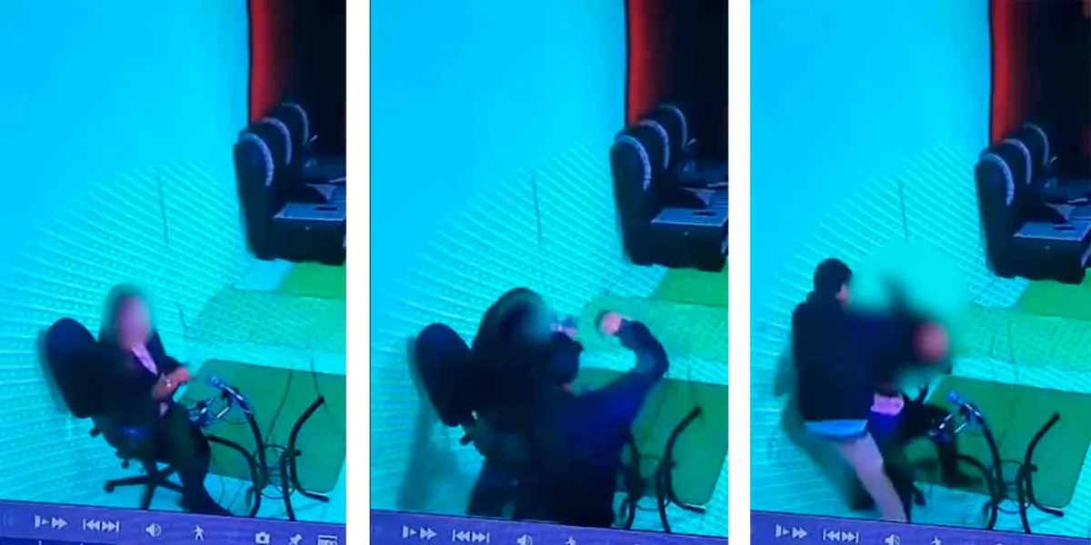 VIDEO. Brutal ataque en vivo a conductora de televisión en Bolivia desata indignación