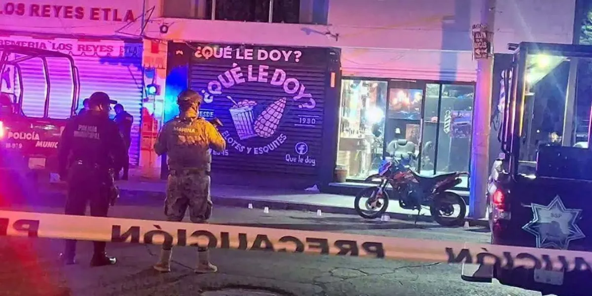 Asesinan a balazos a hombre dentro de barbería en Tehuacán