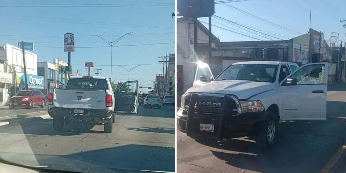 Balaceras y bloqueos en Matamoros: ponchallantas y vehículos incendiados paralizan la ciudad