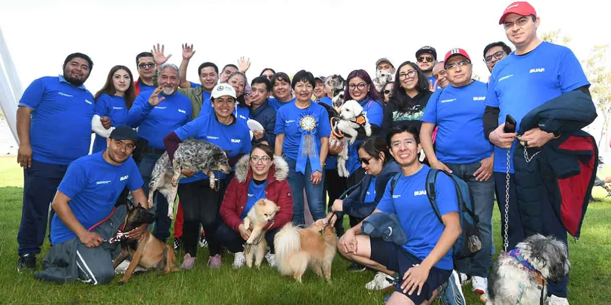 CAETO BUAP celebra tres años con Caminata Perruna y más de 45 mil beneficiados