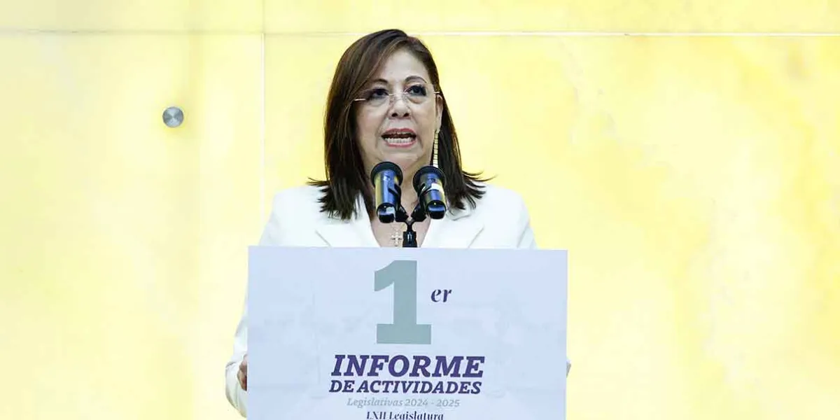 LXII Legislatura de Puebla rinde su primer informe bajo liderazgo de Laura Artemisa García Chávez