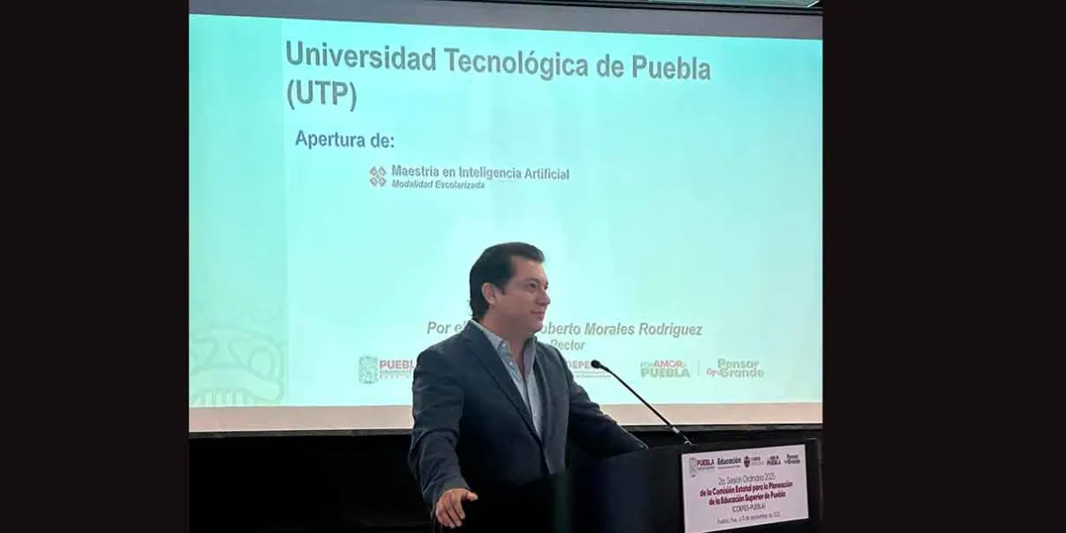 Aprobada la Maestría en Inteligencia Artificial, en la Universidad Tecnológica de Puebla