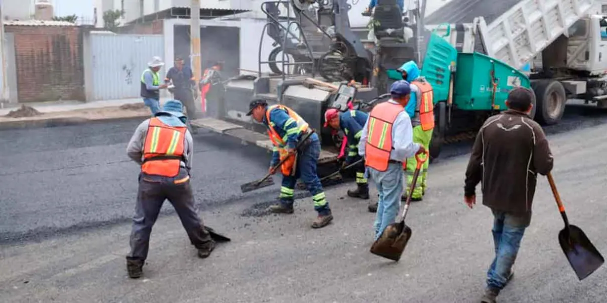 Se realiza una rehabilitación vial integral en calles de Loma Bella
