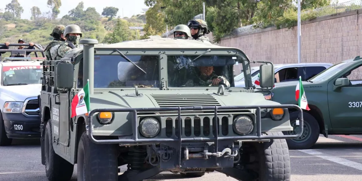 Operativo por aire y tierra en Amozoc busca localizar personas desaparecidas