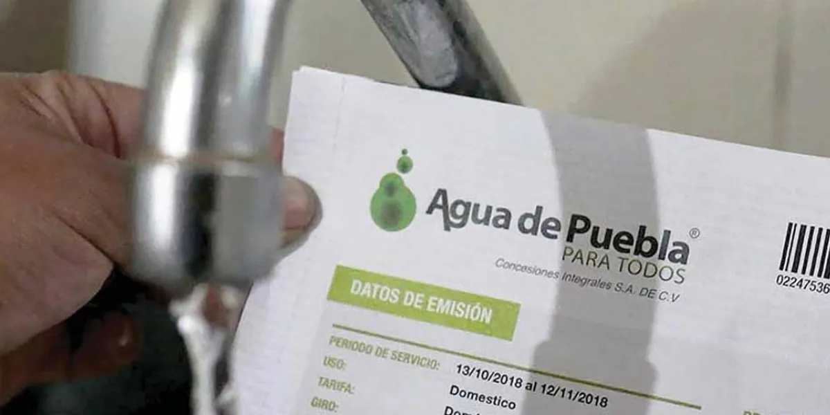 Poblanos libres de tarifazos en el pago de agua
