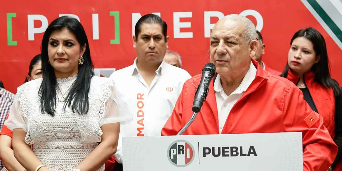PRI en Puebla descarta fractura interna durante renovación del Comité Estatal