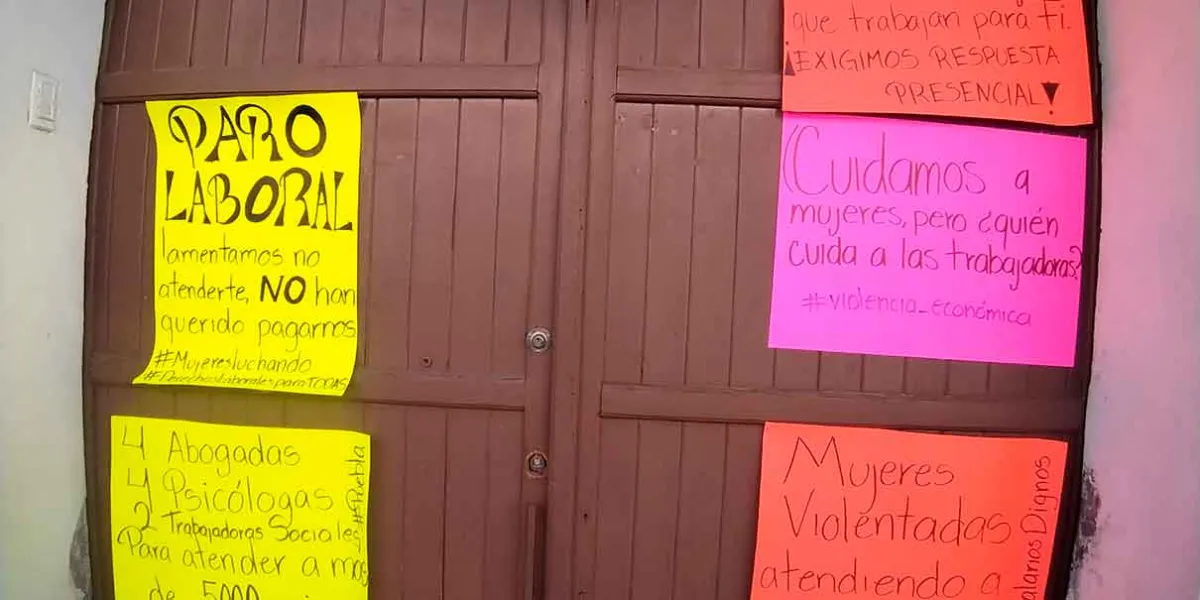 Secretaría de las Mujeres en Puebla reabre tras protestas por falta de pago