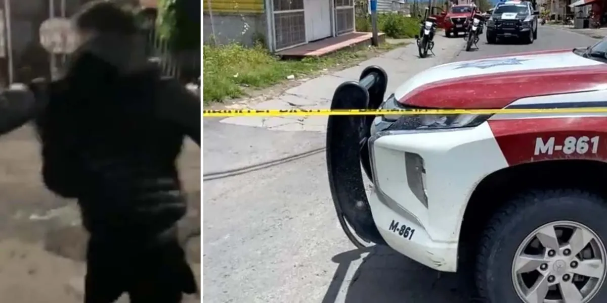 Vecinos atraparon y golpearon a ladrón en Texmelucan