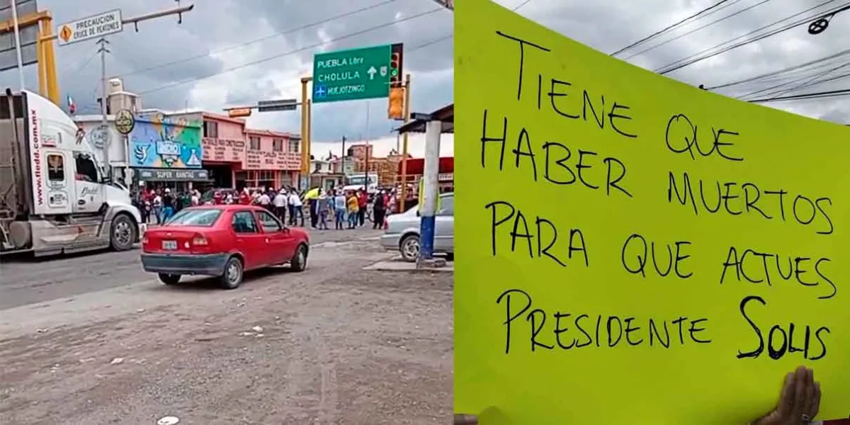 Vecinos de Huejotzingo exigen seguridad tras hechos delictivos en San Mateo Calpultitlan