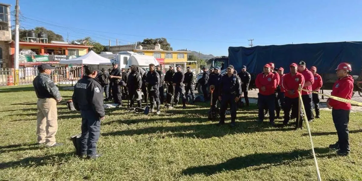 Aumentó equipo y brigadas de búsqueda para encontrar al niño Liam Tadeo en Huauchinango