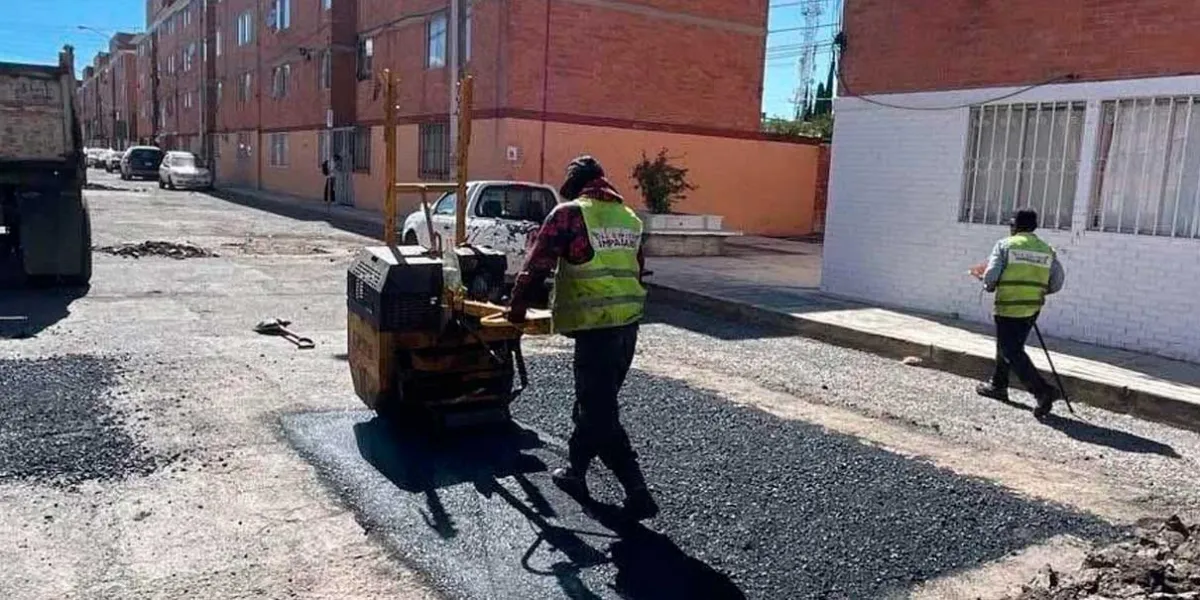 Se avanza con más de 197 mil baches tapados en la capital 