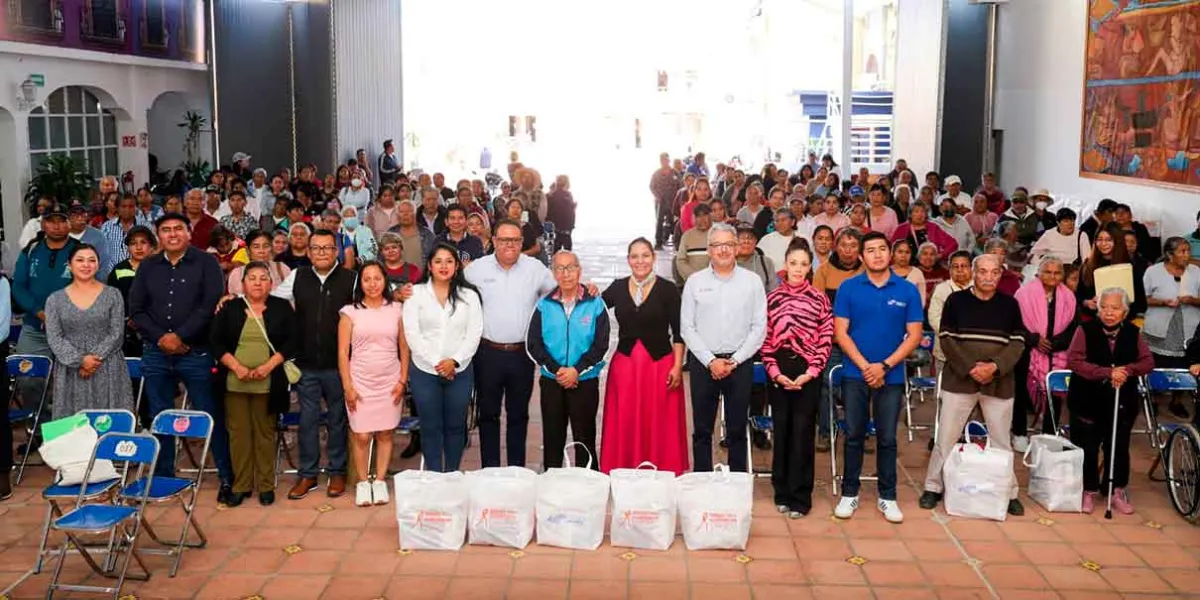 San Andrés Cholula refuerza la alimentación de familias vulnerables con apoyos de Bachoco