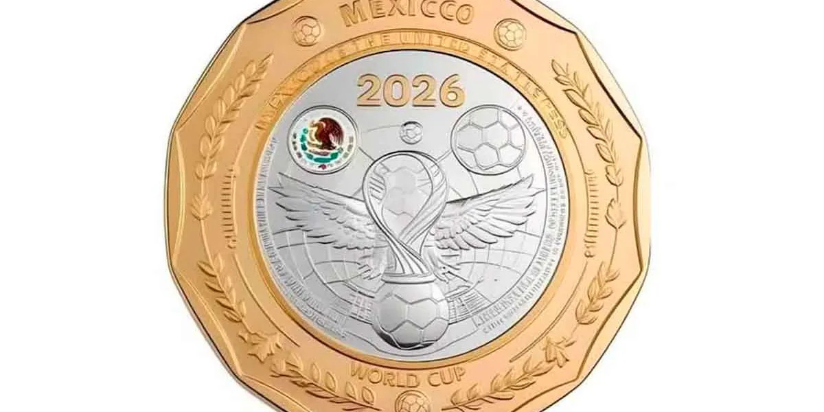 Banxico lanzará nueve monedas conmemorativas del Mundial 2026: oro, plata y bimetálicas