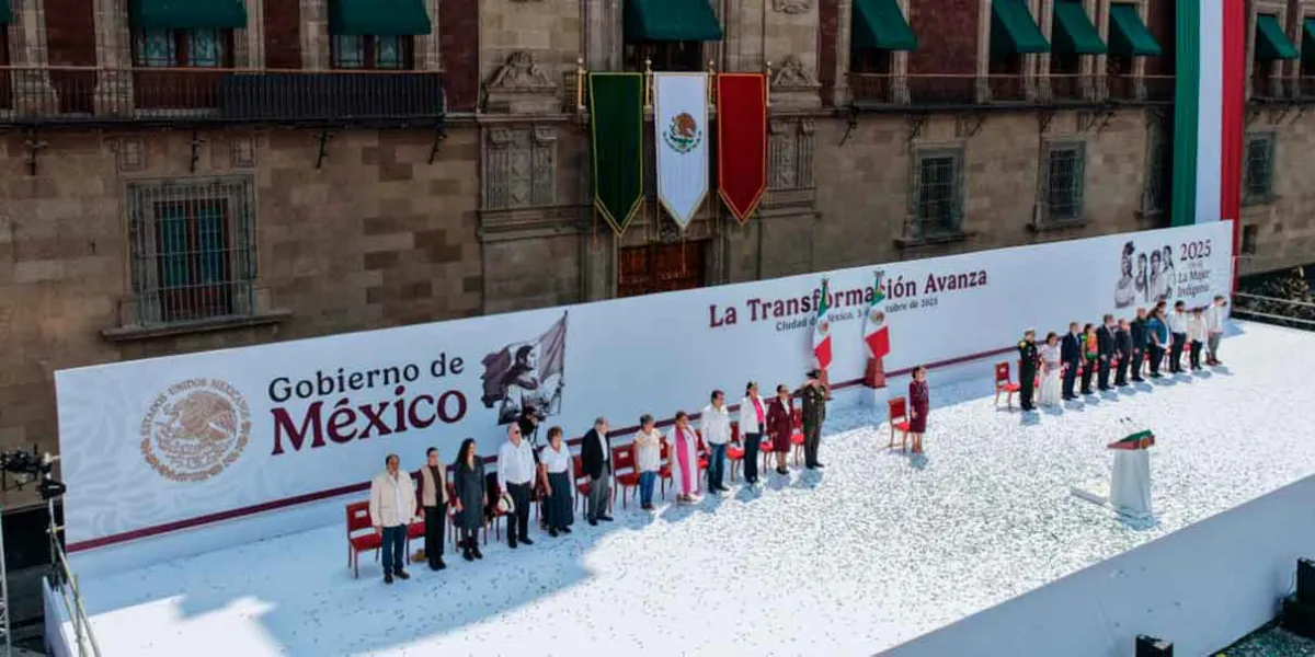 Armenta acompaña a Claudia Sheinbaum en su primer informe: destacan proyectos estratégicos para Puebla