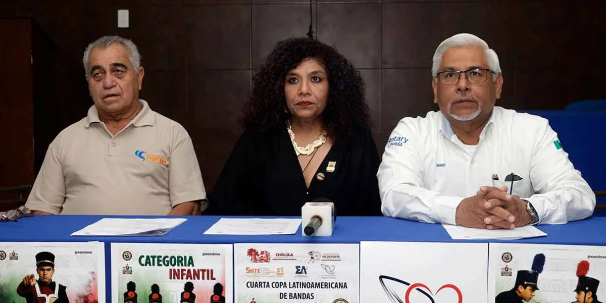 Puebla será sede de la Cuarta Copa Latinoamericana de Bandas 2025
