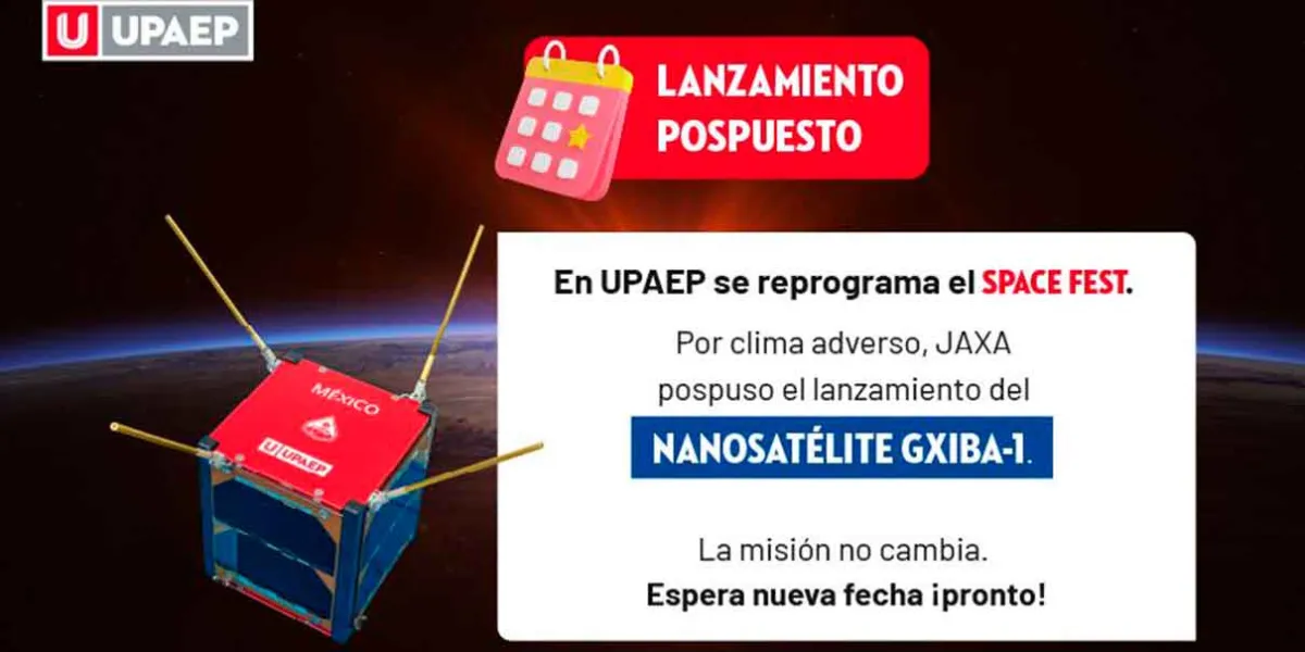 Lanzamiento del nanosatélite Gxiba-1 se pospone por mal clima en Japón